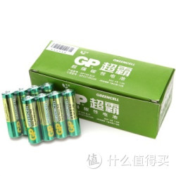 GP 超霸 15G-BJ4 碳性电池 五号无汞环保型40粒/盒