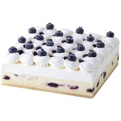 LE CAKE 诺心 雪域蓝莓芝士蛋糕 1磅