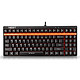 RAPOO 雷柏 V500 茶轴 黑色 NEST定制版 机械游戏键盘