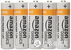 AmazonBasics 亚马逊倍思 AA(五号)碱性电池(20节装)