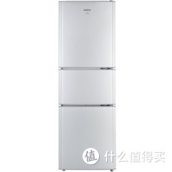 SIEMENS 西门子 224升 三门冰箱（银色）