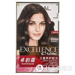 L'OREAL PARIS 巴黎欧莱雅 卓韵霜护发染发霜 3件