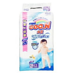 GOO.N 大王 维E系列 婴儿纸尿裤 XL52片