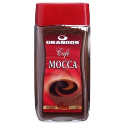 GRANDOS 格兰特 摩卡黑咖啡（速溶）100g+格兰特金牌黑咖啡（速溶）100g  