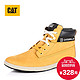 天猫双11特价预告：cat 卡特 男系带运动休闲板鞋 街头户外尖头高帮低靴 P717728