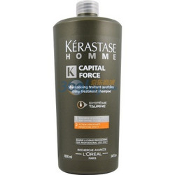 KERASTASE 卡诗 男士系列纤细发质洗发水1000ml（专业进口）