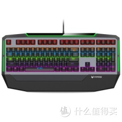 RAPOO 雷柏 V710 混彩背光机械键盘 机械青轴 黑色版
