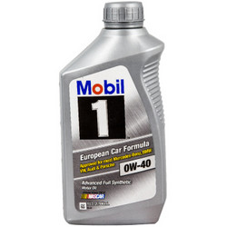 Mobil 美孚 1号全合成机油 0W-40 SN级 1Qt 原装进口（对应国内金装美孚）