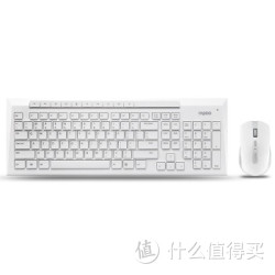 RAPOO 雷柏 X336 多媒体光学键鼠套装 白色