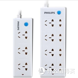 PHILIPS 飞利浦 8位1.8米+3位1.8米特价套装插座插排