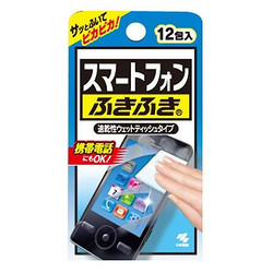KOBAYASHI 小林制药 眼镜手机屏幕清洁湿巾 12枚装