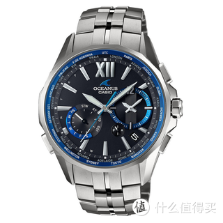 CASIO 卡西欧 OCEANUS海神系列 43.6毫米太阳能电波腕表 OCW-S3400-1A