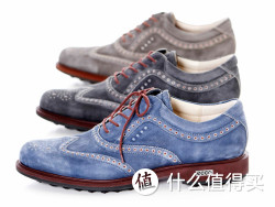 ecco 爱步 Golf Tour Hybrid Wingtip 男款真皮高尔夫鞋