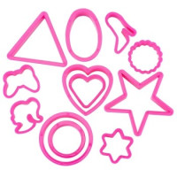 限地区：ACA 北美电器 ABT-OP12 烘焙工具饼干模具 12件套