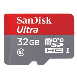 SanDisk 闪迪 至尊高速移动 MicroSDHC UHS-I 32GB Class10 TF卡*2