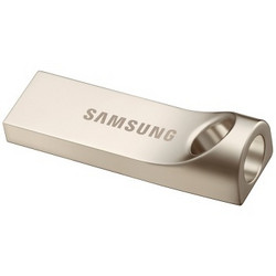 SAMSUNG 三星 Bar 32GB USB3.0 U盘 读130M/s 金属银