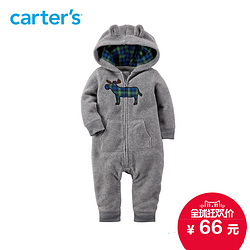  Carter's 婴儿 118G027 小熊连身衣