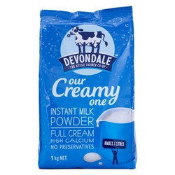 Devondale 德运 全脂高钙奶粉 1kg