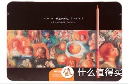 MARCO 马可 3100-48TN 雷诺阿彩色铅笔 48色铁盒装  