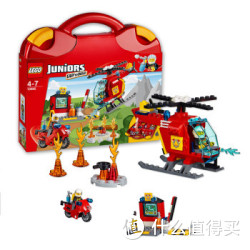 LEGO 乐高 小拼砌师系列 L10685 消防救援手提箱