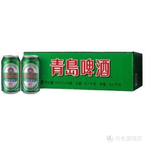 tsingtao 青岛啤酒10度330*24 纯干罐啤