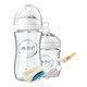 飞利浦 自然原生玻璃奶瓶套装 SCF671/17+SCF673/17 (送奶瓶刷奶嘴刷套装)