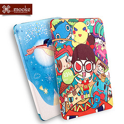 MOOKE iPad Air/2 彩绘卡通 休眠保护套 