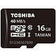 TOSHIBA 东芝 16G MicroSD（TF）存储卡 Class10