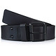 Calvin Klein 卡文克莱 男款休闲系列 75239 32 BLK 黑色皮质针扣式腰带