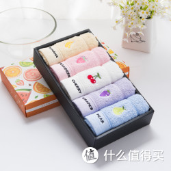 grace 洁丽雅 纯棉卡通儿童面巾 10条礼盒装