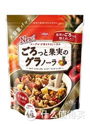 NISSIN 日清食品 早餐综合水果谷物即食燕麦片 600g