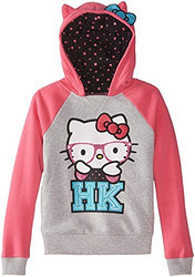 Hello Kitty 凯蒂猫 女童连帽衫