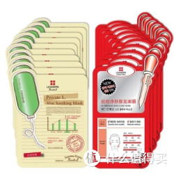 LEADERS 丽得姿 控油补水舒缓面膜套装（P L.芦荟舒缓10片+抗痘10片）