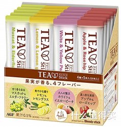AGF Blendy Stick TEA 4种口味水果速溶茶 20袋