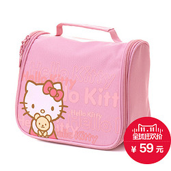 Hello Kitty 凯蒂猫 洗漱包女士可爱旅行化妆包卡通收纳包