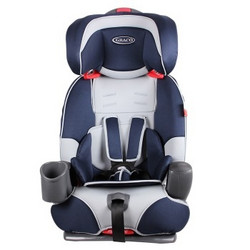 GRACO 葛莱 鹦鹉螺系列  8J96SPNN 儿童汽车安全座椅 碳蓝灰色