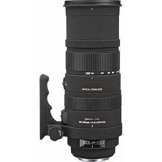 SIGMA 适马 AF APO 150-500mm F5.0 DG OS HSM 长焦镜头 佳能卡口