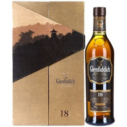 Glenfiddich 格兰菲迪 18年 单一纯麦威士忌礼盒 700ml