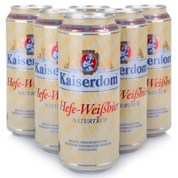 Kaiserdom 凯撒 白啤酒 500ml * 6听