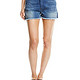 True Religion 真实信仰 Women's High Rise Ava Cuf-Off Short 女士短款牛仔裤