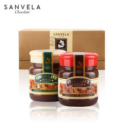 SANVElA 圣维拉 进口料瓶装巧克力酱420g 瓶装零食品 涂抹面包水果