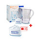 BRITA 碧然德 金典系列 滤水壶 3.5L Marella 白色 + BRITA 碧然德 双效滤芯 6枚装 Maxtra 白色 1壶7芯