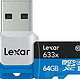 Lexar 雷克沙 633X 64G TF存储卡