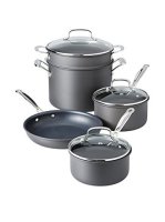 Cuisinart 硬质阳极氧化不粘锅 8件套