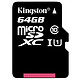 17日0点秒杀：Kingston 金士顿 读速80MB/s 64GB UHS-I Class10 TF(Micro SD)高速存储卡