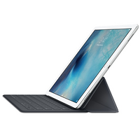 Apple 苹果 适用于12.9英寸的智能键盘 87键 磁吸薄膜键盘 黑色 无光