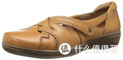 Clarks 其乐 Evianna Peal Flat 女士舒适休闲鞋 土褐色