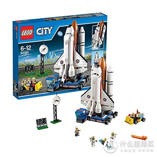 #本站首晒# LEGO 乐高 CITY 城市系列 60080 宇航中心