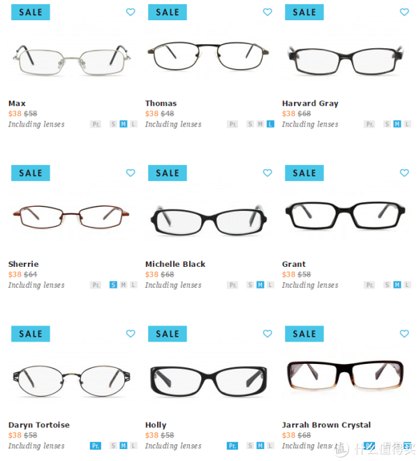 Glasses USA 精选眼镜