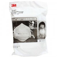 3M 9061 KN90 耳带式 颗粒物防护口罩 